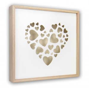 Cutie din lemn Love Box 